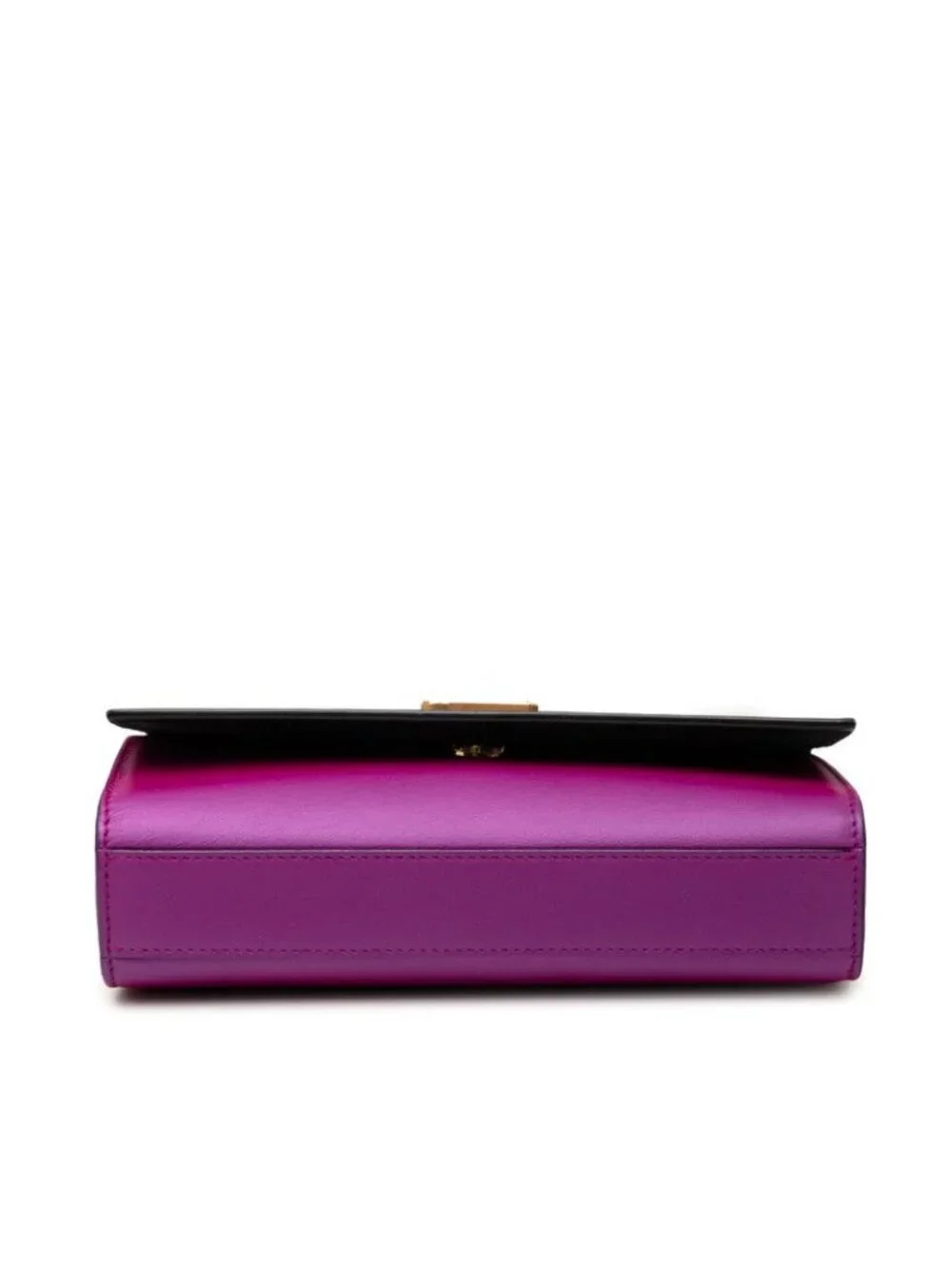 Saint Laurent Kate Crossbody Chain Shoulder Bag Purple Leather